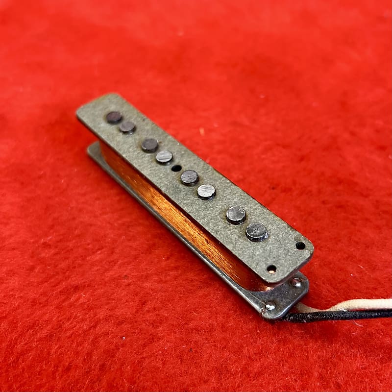 Fender Jazz Bass BRIDGE Pickup 1974 Grey bottom original Reverb