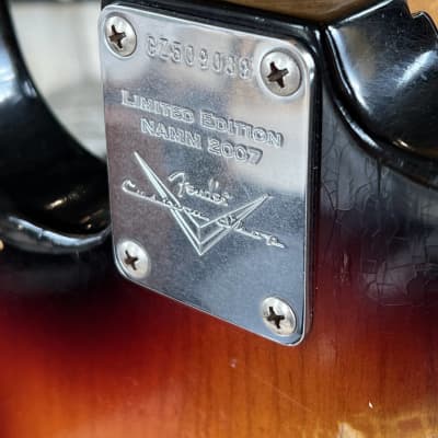Fender Custom Shop Stratocaster '62 - Limited Namm 2007 Heavy Relic Sunburst image 8