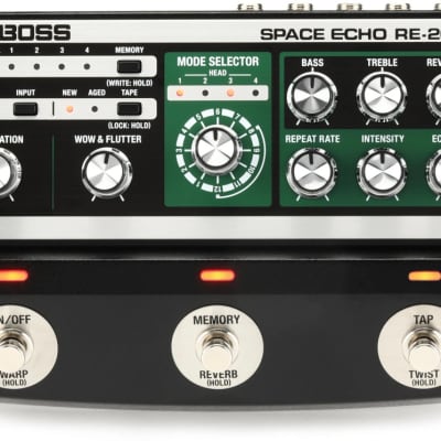 BOSS RE-202 Space Echo　ほぼ新品 Amazon.com: Boss RE-202 Space Echo Delay and Reverb Effects