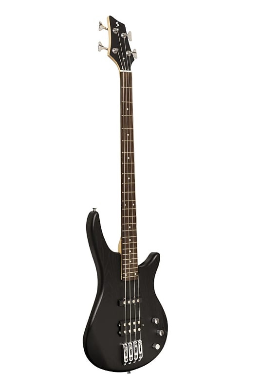 Stagg SBF-40BLK 3/4 Fusion 4 String Bass Black image 1