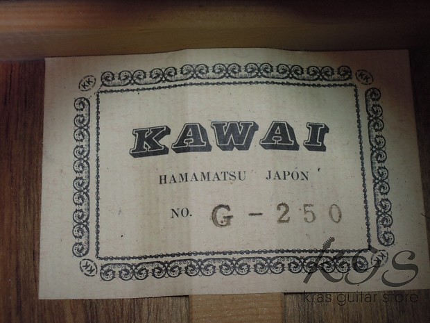 Kawai G-250 Classical 1970`s Natural