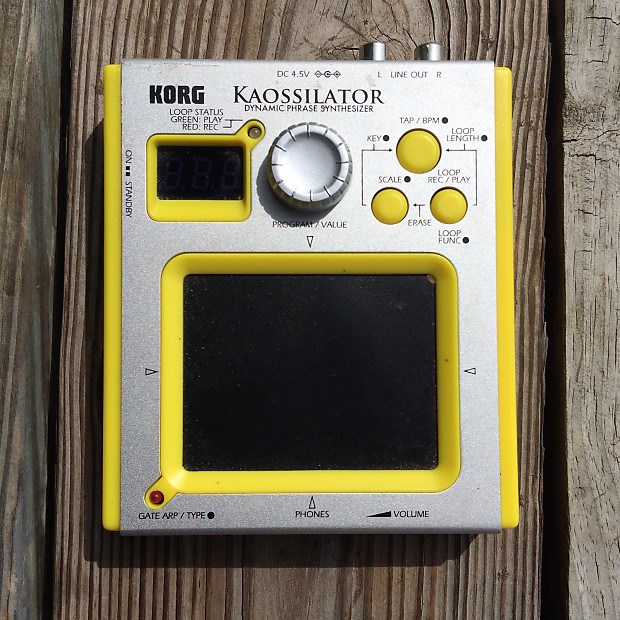 Korg Kaossilator Dynamic Phrase Synthesizer | Reverb