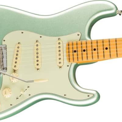 Fender 6 String Solid-Body Electric Guitar, Right, Surf Green (0113902718) image 1