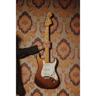 Fender Bruno Mars Stratocaster,  Mars Mocha Electric Guitar image 8