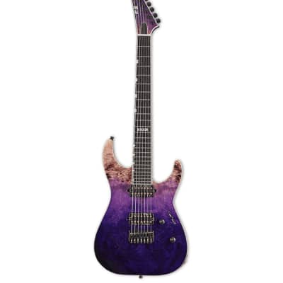 ESP E-II M-II HST QM Indigo Purple Fade | Reverb