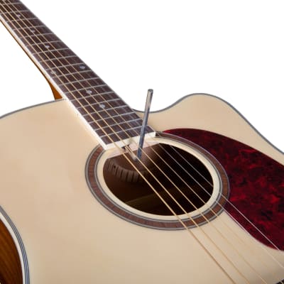 Artist LSPCEQ Natural Beginner Acoustic Electric Guitar Pack image 6