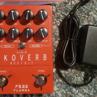 STOMP BOX STEALS: REVERB/DELAY FLAMMA FS22 Ekoverb high