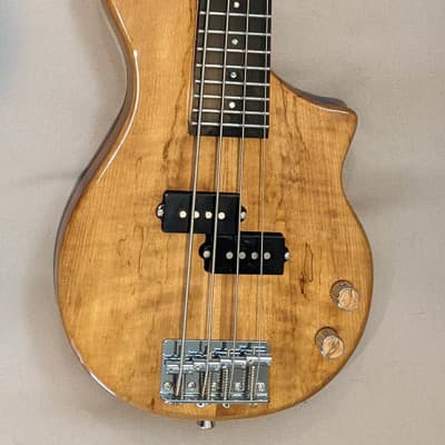 Tiny Boy TBP-3400NSM: four string, p-bass style 2020 spalted maple image 1