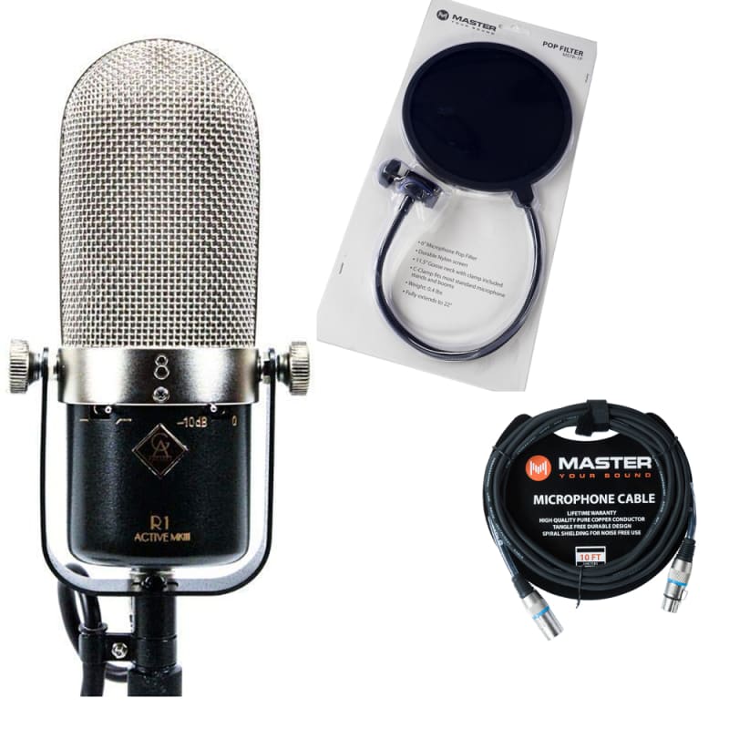 Golden Age Project R1 Active MKIII Active Ribbon Microphone w