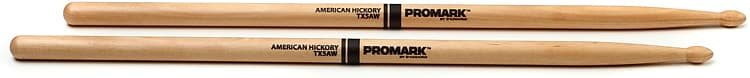 Promark Classic Forward DrumSticks - Hickory - 5A - Wood Tip image 1