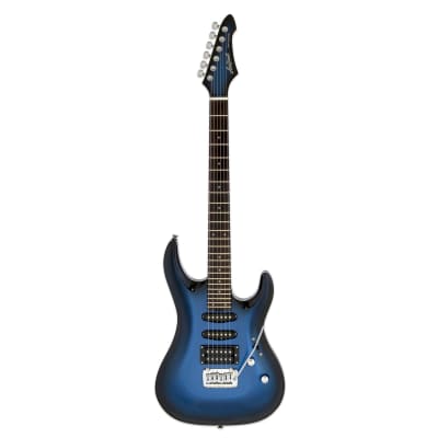 Aria Pro II Electric Guitar Metallic Blue Shade for sale