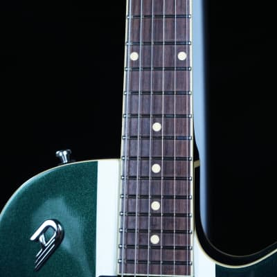 Duesenberg Mike Campbell 40th Anniversary Electric Guitar - Catalina Green/White Twinstripes image 11