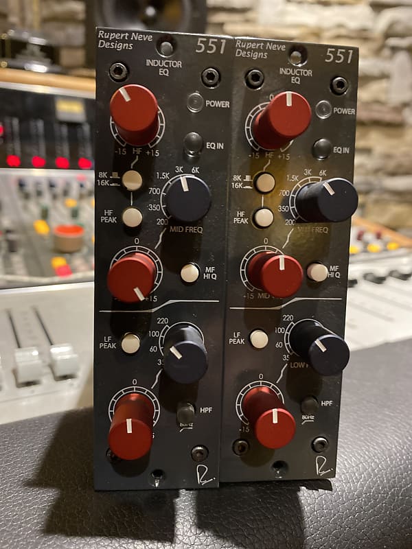 Rupert Neve Designs 551 500 Series Inductor EQ Pair | Reverb