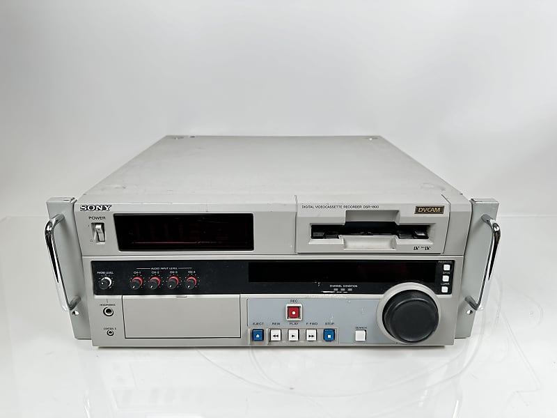 Sony DSR1800 DVCAM DV MiniDV Digital Taper Player Reverb UK