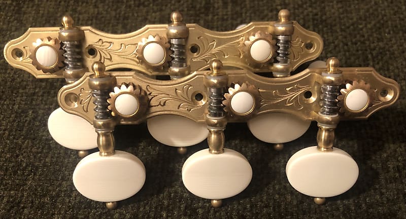 ALESSI classical/flamenco tuners “F2 ivory” image 1