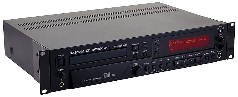 TASCAM CD-RW 900 MK2 Professional CD Recorder RW900MK2 | Reverb