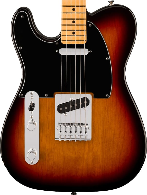 Fender Player II Telecaster Left-handed Electric Guitar - 3-color Sunburst with Maple Fingerboard