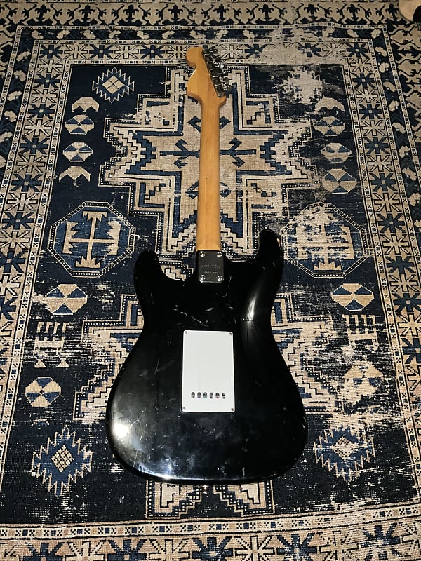 1974 Greco Matsumoku Japan Stratocaster Black MIJ | Reverb