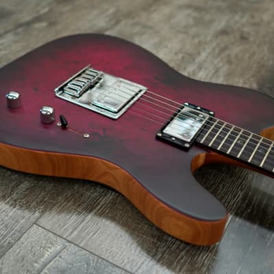 AIO TC1-HH Electric Guitar - Boysenberry *Humbucker Pickups image 8