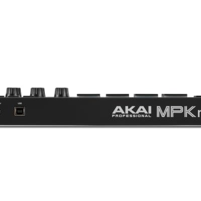 Akai MPK Mini MK3 25-Key MIDI Keyboard Compact Controller MKIII + MPC Beats Black image 5