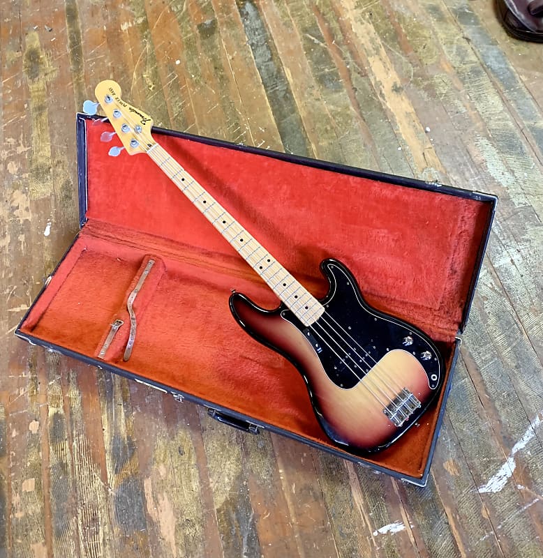 Fernandes Power bass c 1970's Sunburst original vintage mij