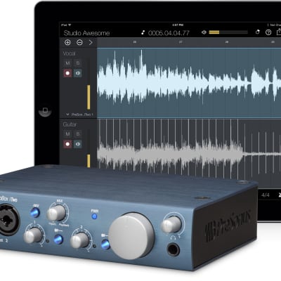 PreSonus AudioBox iTWO USB Audio Interface with Studio One Advanced Digital Audio Workstation image 1