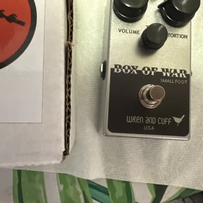 Reverb.com listing, price, conditions, and images for wren-and-cuff-small-foot-box-of-war