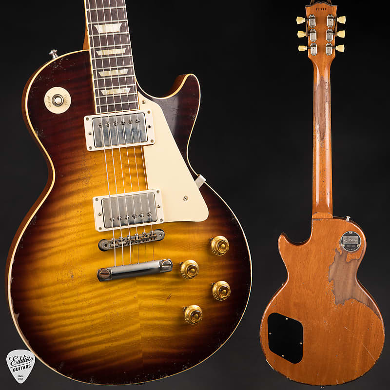 Gibson Custom Shop Made 2 Measure Murphy Lab '59 Les Paul Standard Murphy Painted Ultra Heavy Aged Kindred Burst/NOS image 1