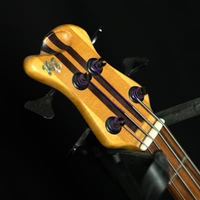 Bebensee Custom 4 string lefty left handed bass with Barts image 9
