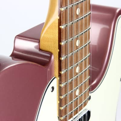 2008 Fender Custom Shop Custom Classic NOS Telecaster Burgundy Mist - Ash Body, FIGURED NECK, Rosewood Board, Rare Color image 15