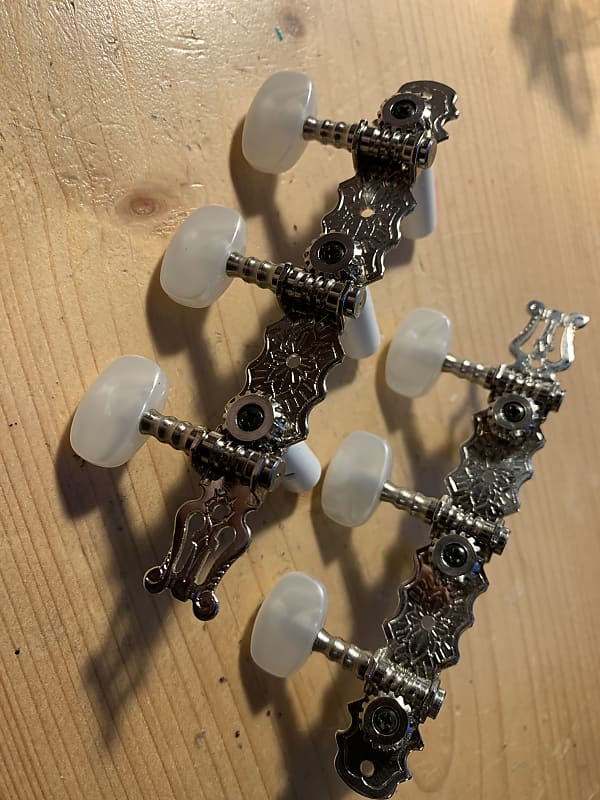 Boston Nylon guitar tuners Chrome Reverb