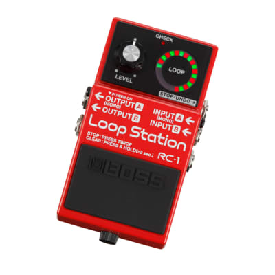 BOSS RC-1 Loop Station with Innovative Loop Indicator, Battery, AC Power, and Flexible External Foot-Switching Capabilities image 2