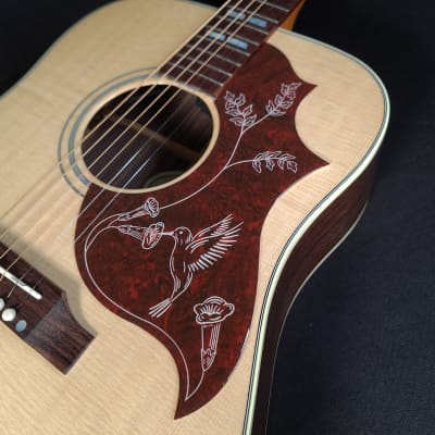 Gibson Hummingbird Studio Rosewood Acoustic Electric Guitar Natural image 9