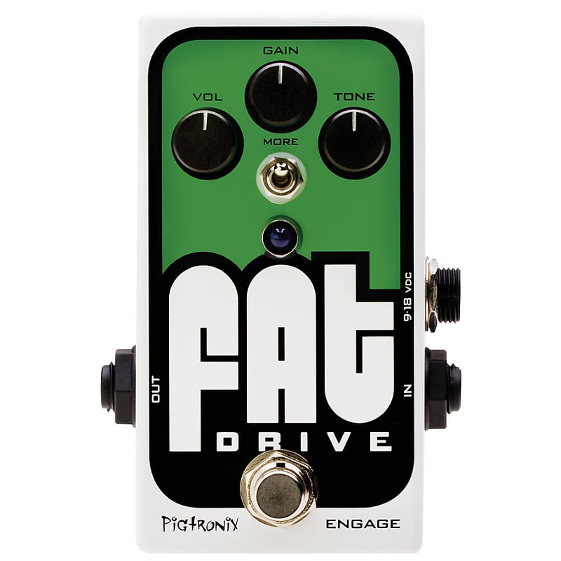 Pigtronix Fat Drive Overdrive Pedal image 1