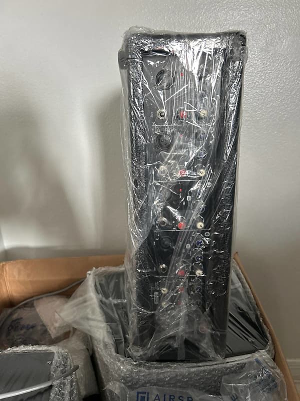 Harbinger M120 120Watt Powered Mixer & Passive Speaker Pair Reverb