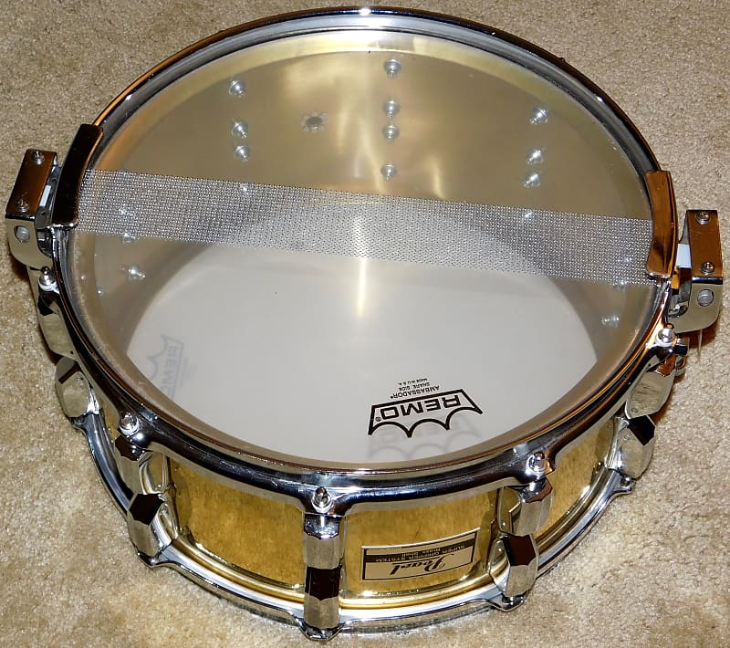 Pearl Snare Drum 6.5x14*B-714DX*GLX Brass Super