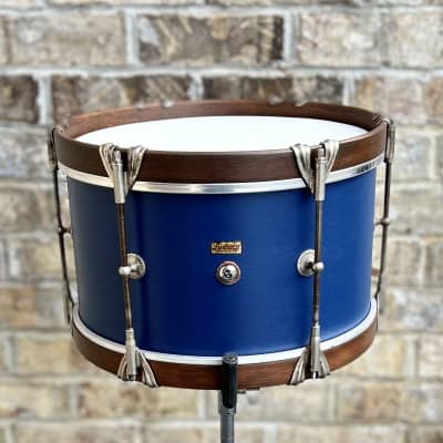 Ludwig 3pc Compact Kit 1920’s Restored - Salty Dog Blue image 14