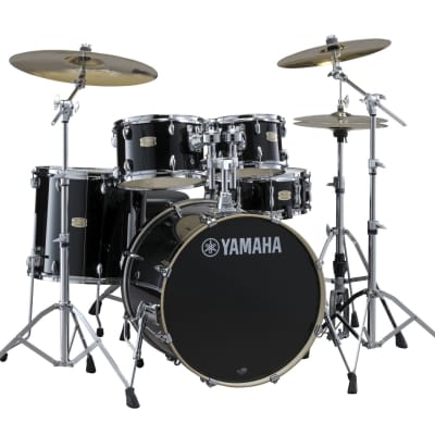 Yamaha SBP2F50RB 5 Piece Shell Kit (Cymbals Not Included) in Raven Black