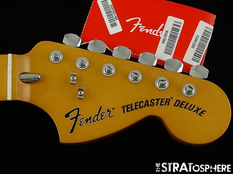 Fender Vintera 70s RI Telecaster Deluxe Tele NECK & TUNERS | Reverb