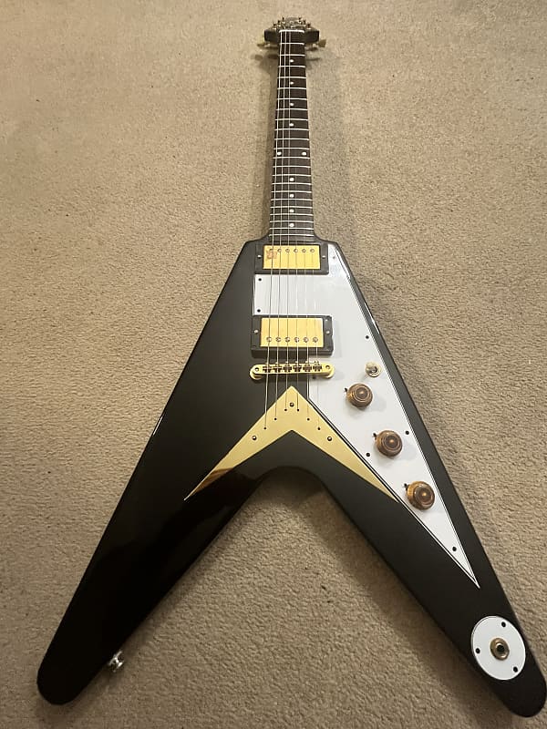 Gibson 58 flying v shop black sparkle gh