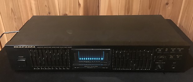 Marantz EQ551 Stereo Graphic Equalizer Spectrum Analyzer W