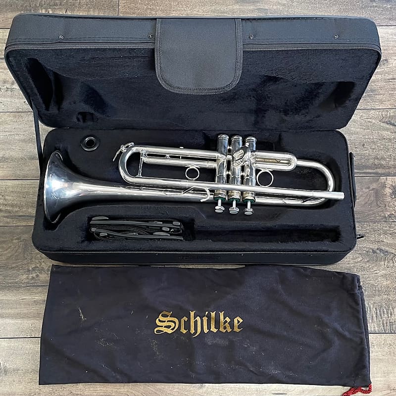 Schilke S32 S Series Professional Bb Trumpet Silver Plated Reverb