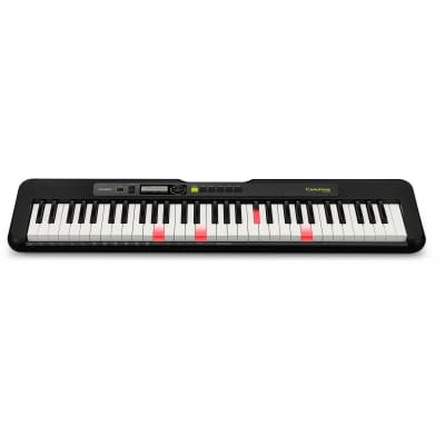 Casio LK-S250 Casiotone Electronic Keyboard Lighted Keys, Stand, Power Supply, Headphones & Software
