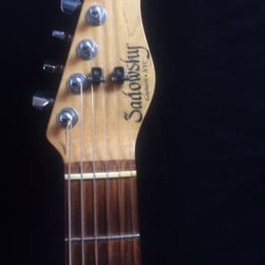 Sadowsky Electric Nylon String Guitar 1994 Sunburst image 8