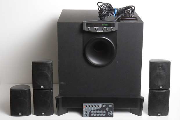 JBL ESC 300 Complete 5.1 Home Cinema System - 5 Speakers and Subwoofer image 1