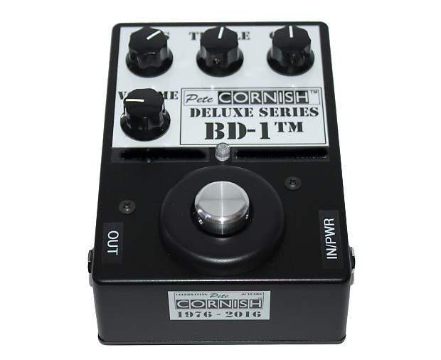 Pete Cornish BD-1 Deluxe Series Guitar Or Bass Overdrive