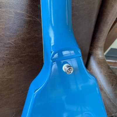 Video! 1981 Gibson Flying V - Bahama Blue image 7