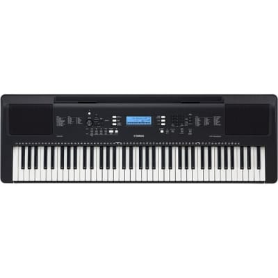 Yamaha - PSREW310AD - Touch-Sensitive Portable Keyboard w/ AC Adapter - 76-Key - Black