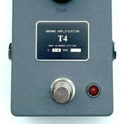 Reverb.com listing, price, conditions, and images for browne-amplification-t4-fuzz