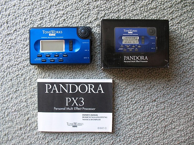 【美品】KORG PANDORA PX3T TONE WORKS KORG PX3T ToneWorks Guitar Personal Multi Effect Processor